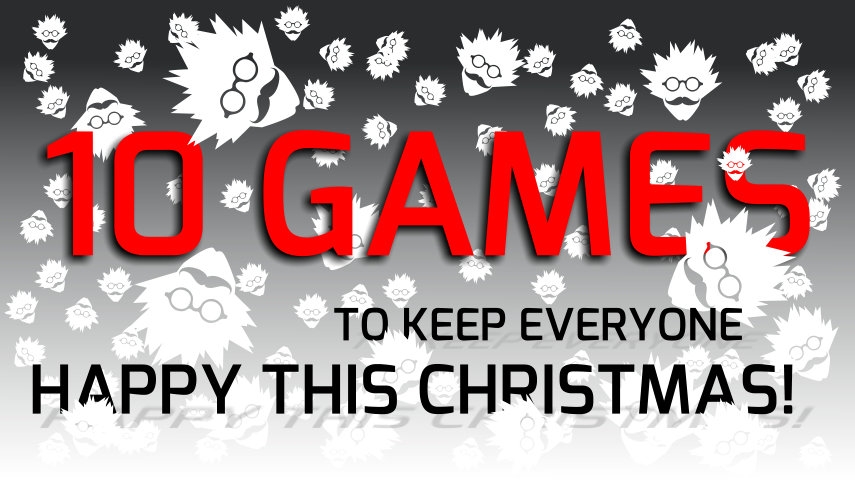 10 Games to keep everyone happy this Christmas!