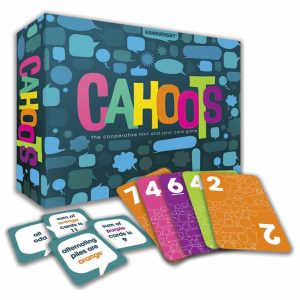 Cahoots game box and playing cards