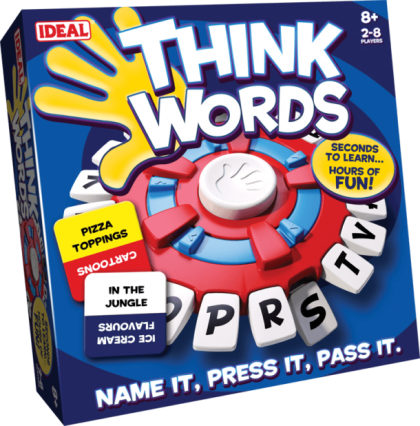 Think Words game box