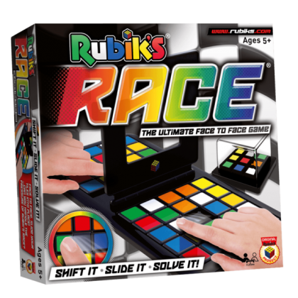 Rubiks Race game box