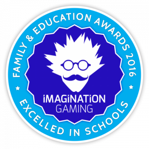 Excelled in Schools Badge Imagination Gaming