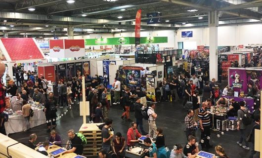 View of Essen Spiel game exhibition